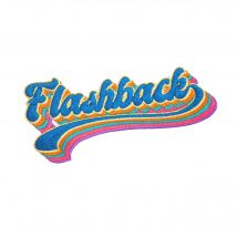 Écusson Thermocollant Flashback – Rétro Années 80 - Saperlipopette by Léna