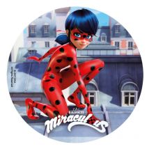Disque Gâteau Ladybug (19 Cm) - Dekora