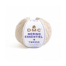 Pelote De Laine Merino Essentiel 4 Tweed - Dmc 911 Ecru - Dmc
