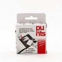 250 Pastilles Adhésives Double-face 15 X 19 Mm - Punts - Ki Sign