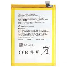 Avizar Batterie Pour Smartphone Oppo A15 / A15s Li-polymère 4230mah 3.85v 16.28wh Blanc / Jaune