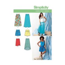 Patron Simplicity 1616 Jupe Taille N°fr 36-44