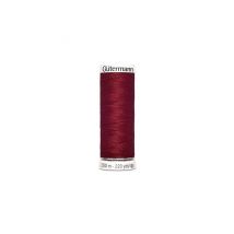 Fil À Coudre 100% Polyester 200m - Gütermann 226 Rouge