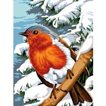 Canevas Margot Plume D'Hiver 40x50 Cm