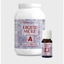 Liquid Mold – Caoutchouc Silicone 20 Shores – Dureté Moyenne, Polyvalent! - 500 Gr - ResinPro