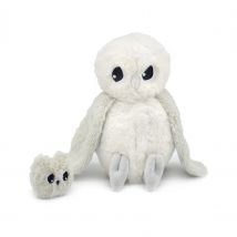 Peluche Chouette Polaire Maman Et Son Bébé - Les Déglingos
