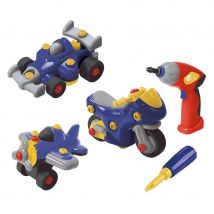 Mecanic Challenge - 3 Vehicules A Construir Pour Les Petits - Eurekakids