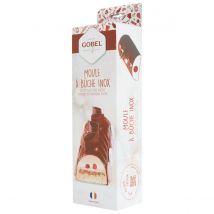Gobel - Kit Moule À Bûche En U - Tout Inox - 30 X 9 X 7 Cm - Pour Des Bûches Parfaites - Avec Recette Exclusive - Gobel