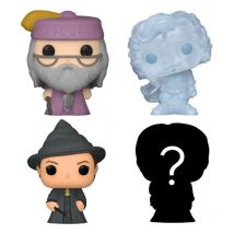 Harry Potter - Pack 4 Figurines Bitty Pop! Dumbledore 2,5 Cm - Funko
