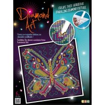 Tableau Sequin Art Strass Et Diamants Papillon - Diamonds