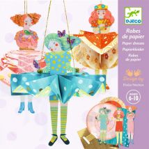 Robes De Papier Activites De Pliage - Djeco