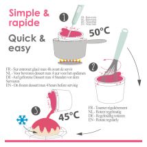 Glaçage Miroir Prêt À L'Emploi Noir Irisé 300g - Scrapcooking