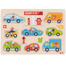 Puzzle À Encastrements Station Service - Goki