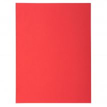 Paquet 100 Chemises Super 160 - 24x32cm - Rouge - X 5 - Exacompta