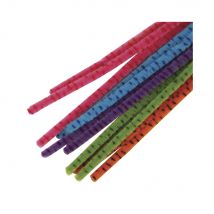 Filin Chenille Candy, 30 Cm, 25 Pces, Épaiss. 9 Mm, Coul.ass. - Rayher
