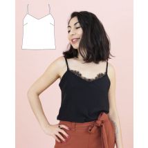 Patron Top Caraco - Elisa- Taille 34 À 48 - Majam