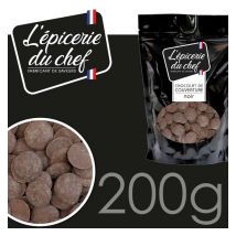Palets De Chocolat Noir 200g - Scrapcooking