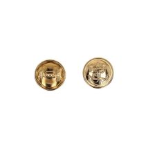 Lot De 3 Boutons Métal Ancre Or - MyMercerie