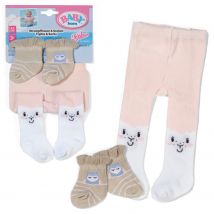Baby Born - Chaussettes Et Collants Moutons Pour Poupée De 43 Cm - Zapf Creation