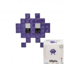 Kit Mosaïque Diy Pixel Art - Little Monster - Violet - Tilipix