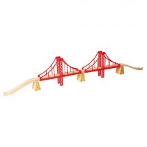 Pont Suspendu À Trois Travées - Bigjigs Toys