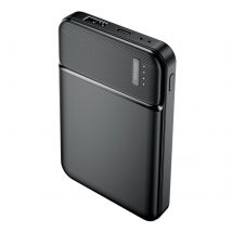 Batterie De Secours 5000mah Sortie Usb 2.4a Compact Et Léger Maxlife Noir