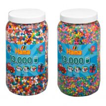Set De Deux Pots De Perles À Repasser (env. 26000) - Hama
