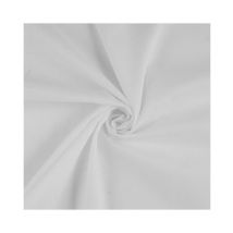 Tissu Voile De Coton Uni Voile Blanc Vendu Par 50 Cm - Distrifil