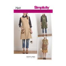 Patron Simplicity 7941.a Robe Tablier Pour Dames Taille N°toutes Les Tailles