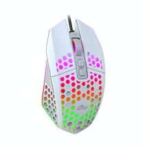 Souris Gaming 8 Touches 1600dpi Lumineuse Ergonomique Silencieuse Rgb Yonis - Yonis