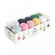 Kit De Crochet Ricorumi « Porte-clés - Chingu Earth» - Rico Design Blanc