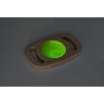 Panneau Lumineux Éclatant - Vert, Cadre En Bois D'Hévéa Avec Poignées Pratiques - TickiT