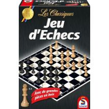 Les Classiques - Jeu D'Échecs - Affrontez-vous Dans Des Parties Passionnantes D'Échecs Avec Ce Coffret Classique ! - Schmidt