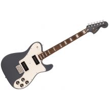 Chris Shiflett Cleaver Telecaster Deluxe Rw Charcoal Frost Metallic + Etui Fender
