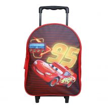 Sac À Dos À Roulettes 31 Cm Disney Cars Rouge - Bagtrotter - Bagtrotter