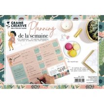 Planning De La Semaine Magnetique A4 - Graine Creative