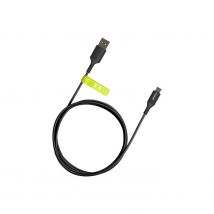 Greene Câble Micro Usb Vers Usb 2.4a Avec Attache Charge Et Synchronisation 1,2m Noir - Green-e