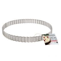 Cercle À Tarte Cannelé Perforé Inox H 2,5 Cm Ø 24 Cm - Patisdecor