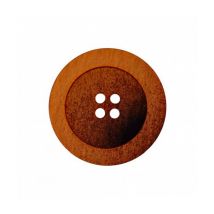 Boutons Fantaisies Rond Orange 4 Trous 15 Mm X 4 - Union Knopf Orange - PrymUnionKnopf