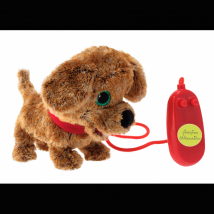 Peluche Filoguidée Chien Noisette Marche Avec Moi ! - Pioupiou et Merveilles