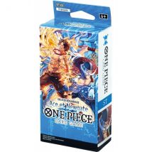 Deck De Demarrage One Piece Card Game : St22 - Bleu Ace Et Newgate - Cartes À Collectionner Française Français - Asmodee