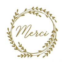 60 Stickers Ronds Dorés Merci Ø 3,5 Cm - Artemio