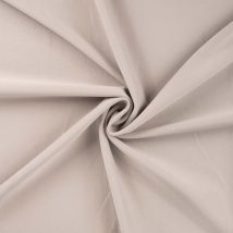 Tissu Jersey Modal Satiné Uni Beige - Au Mètre - Craftine
