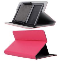 Housse Universelle Simili Cuir Tablette Tactile 7 Pouces Porte Carte Chic Rose Yonis - Yonis