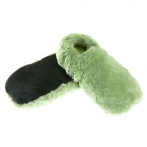 Chaussons Bouillottes Vert Pastel - Pelucho