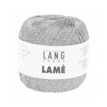 Fil Brillant À Tricoter Lame - Lang Yarns 0021 Gris - LangYarns
