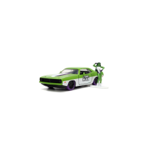 Plymouth Barracuda With She Hulk Figure Bi-color 1973 1/32 - Jada Toys
