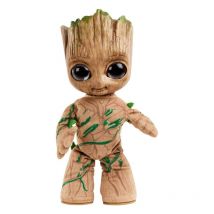 I Am Groot - Peluche Électronique Groovin' Groot 28 Cm - Mattel