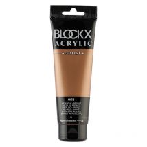 Peinture Acrylique - Bronze - 058 - Blockx Artist - Qualité Beaux-arts - Tube 120ml - Color Block