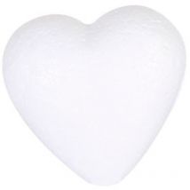 Coeur En Polystyrène Ignifugé Styropor 9 Cm 10 Pièces - Megacrea DIY